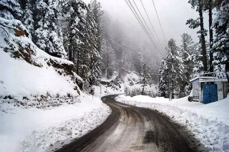 Nathia Gali to GPO Murree distance
