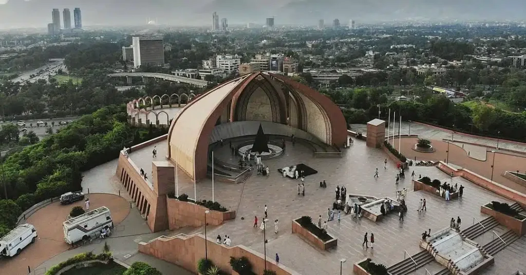 Pakistan Monument Museum in Shakarparian hills with a rich history of Pakistan's freedom movemenet