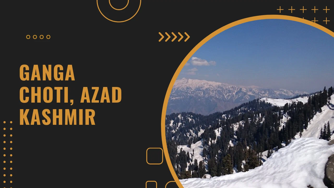 Ganga Choti, A Scenic Peak of Kashmir