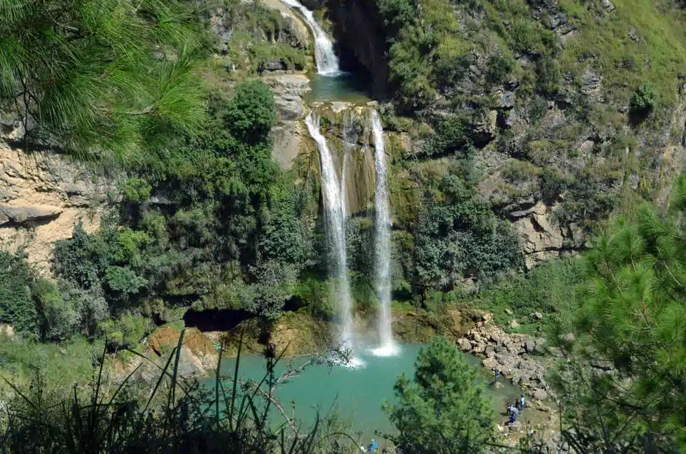 Namli Maira waterfall with water sittings