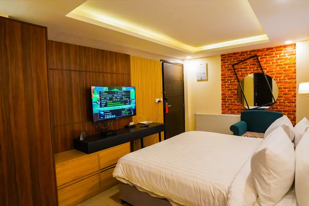 Enjoy your favourite TV show in Standard Queen Room